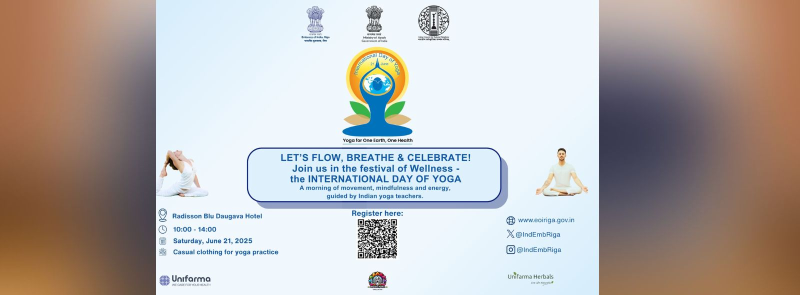 Registration open for International Day of Yoga 2025 
